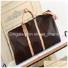 10A Luxuryc Designer Bag Edition Duffel Classic 45 50 55 Travel Lage for Men Heal Leather Fags Women Crossbody Totes Shoder Handbag Dhsyv