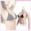 Costume Accessories Silicone Breast Forms Mastectomy D Cup Fake Boobs Halfbody Prosthesi with Arm Cosplay Sissy Chests for Crossdresser