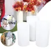 Party Decoration 3 st runda cylinder Pedestal Display Art Decor Cake Stand sockel Pillars för DIY Bröllopsdekorationer