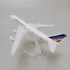 16cm Alloy Metal Air France Airlines Boeing 747 B747400 Airplane Model Aifrance Airways Plane Diecast Aircraft Kids Toys240118