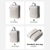 Utomhuspåsar 5 Set Compression Packing Muber Expanderbar resväska Organiser med skospåse -bagage för resor