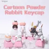 Keyboards Keyboards 1pc Cartoon Powder Rabbit Keycap Cute Girl Gift for Mechanical Keyboard PBT Handmade ESC Keycap Keyboard Decoration Replacement YQ240123