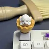 Klawiatury klawiatury kreskówki kreskówki do mechanicznych klawiatury klawiatury rzemieślnicze anime kawaii keycap pbt axis cherry mx niestandardowe kota pies majster