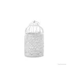 Bougeoirs QX2E Creux Titulaire Chandelier Tealight Suspendu Lanterne Cage À Oiseaux Vintage Forgé