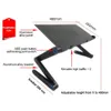 Nuovo altro supporto da scrivania regolabile per laptop regolabile per giardino domestico Lapdesk ergonomico in alluminio portatile per TV divano letto PC notebook tavolo supporto da scrivania con tappetino per mouse