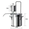 Machine de distillation automatique de cuivre Machines de brassage de raisin Production d'alcool traitement équipement de fabrication de vin/