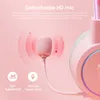 Headsets ONIKUMA X15 Pro Wired Headphones with RGB Head Beam Flexible Mic Button Control Gaming Headset Gamer for Compute PC J240123