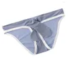 Mutande Slip da uomo Intimo lungo con naso di elefante Comf Sport Bikini Perizoma Custodia rigonfia Vita bassa Mutanda T-Back Mutandine Elastico Knicker