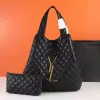 Designer de luxo tote bolsas Icare Maxi Bag moda rhombic pele de cordeiro bolsa de ombro grande tote para mulheres praia viagem sacos de compras saco preto bolsa Dicky0750b