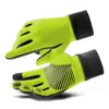 Handschuhe zum Warmhalten im Herbst und Winter, Elektrofahrräder zum Radfahren, Männer und Frauen, Sport-Anti-Rutsch-All-Finger-Touchscreen-Laufhandschuhe