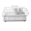 Storage Bottles Dish Drainer Organizer Shelf Stable Decorative Drying Holder 360° Rotatable Spout Rugged Space Saving For Kitchen Counter