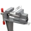 新しいミニベンチVise Woodworking Clamp Fixing Clip Muliti-Funcational Aluminium Jeweller