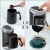 Kaffestillverkare Kaffemaskin Kaffekopp Electric Kettle Tea Hot Milk Cup Italian Mocha Coffee Potelectric Coffee Pot Coffee Maker YQ240122