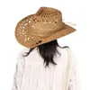 Brede Rand Hoeden Mode Dame Opvouwbare Casual Cap Bush Licht Voor Mannen Cowboyhoed 7 3/8 Koe Meisje Vrouwen Sparkly