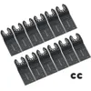 Accessoires d'outils électriques à main 14pcs Outils MTI-Fonction Lame de scie de précision bi-métal Oscillant Mtitool pour la coupe de rénovateur Mtimaster Dhhqv