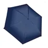 Parapluies Voyage Mini Parapluie Léger Petit Et Compact Costume Pour Poche Avec Étui Pliant Iightweight Noir