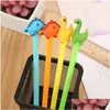 Gel pennen groothandel cartoon creatieve dinosaurus pen kawaii promotional cadeau sile stationery studenten schoolkantoor aanbod drop levering dh6f4