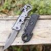 High Hardness Folding Knife Stainless Steel Hunting Knifes Survival Pocket Knives Multi function Outdoor Cutlery Camping Blades Tactical Sharpen Cutter
