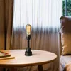 مصابيح المكتب Xihome American Village Style Desk Creative Table Lamp Alloy Metal Water Pipe Side Bedide Light Lights YQ240123