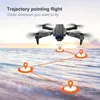 Nuovo drone quadricottero E99 con videocamera HD, decollo e atterraggio con un solo tasto, mantenimento dell'altitudine, rotazione acrobatica a 360°, supporta la connessione WIFI all'APP mobile, design pieghevole