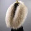 Scarves Faux Fur Collar Fashion Fluffy Trim Strip Winter Warm Plush Fake Scarf For Parkas Down Coat Decorative Shawl Wrap