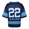 2024 Ny F1 Racing T-shirt Formel 1 Team Football Jersey T-shirt No.22 23 Driver Fans T-shirts Summer Mens Sports Brand T-Shirt Tops