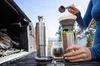 Kaffeemaschinen WACACO Cuppamoka Kaffeekanne Tragbare Tropfkaffeemaschine mit 10-Kegel-Papierfilter Edelstahl-Kaffeebrüher YQ240122