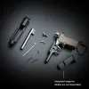 Série complète de jouets de pistolet en métal, modèle de pistolet de Simulation élevée détachable G17 M1911 Desert Eagle M92F, pistolets en alliage à assemblage gratuit, porte-clés cadeau ZZ
