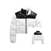 Designer down jacket women winter coats feather puffer jackets embroidered park piumino uomo letter veste luxe femme pattern outdoor casual zipper windproof coat