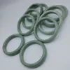 10PCS Wholesale Asian 100% Natural Jade Jewelry Bracelet Inside 61.50mm-62.50mm