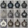 EssentialShoodie Designer Hoodie Spider Broken Planet Men TrackSuits Projektant Sweter Suit luksusowy bluzka moda czysta bawełniana listew miłośnicy