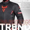 Kvinnorjackor Summer Breattable Motorcykeljacka Men Moto Motocross Enduro Racing Jacket Reflektiv Oxford Motorbike Coat CE Protective Gear YQ240123