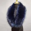 Scarves Faux Fur Collar Fashion Fluffy Trim Strip Winter Warm Plush Fake Scarf For Parkas Down Coat Decorative Shawl Wrap