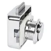 New Push Button Latch Lock Door Catch Knobs Household Metal Push Button Cabinet Drawer Catch Lock For Furniture Boat Camper RV