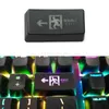 Tastiere Tastiere Uscita sicura R1 2U Backspace Keycap Shine Through Keycaps ABS inciso retroilluminato Keycap per tastiera meccanica YQ240123