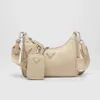 Sacs à bandoulière Sac de créateur Sac fourre-tout de luxe Mode féminine 2 pièces Hobo Cross Body Purse Ventes Lady Sacs à bandoulière Portefeuille Toile Meilleur cadeau de Noël 01