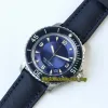 F Fifty Fathoms 5015 12B40 O52A Titanium Case Automatic Mens Watch With Blue Date Dial, Cal.1315 Movement, Sapphire Crystal, And Canvas Stra