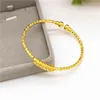 Bangles Fashion Copper Plated Vietnam Sand Gold Opening Bracelet Women's Imitation Gold Diamond Transfer Beads Jewelry