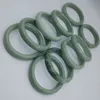 10PCS Wholesale Asian 100% Natural Jade Jewelry Bracelet Inside 61.50mm-62.50mm