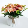 Fiori decorativi Composizione floreale La decorazione domestica in plastica di forma regolabile Ringraziamento