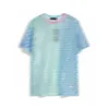 Camiseta de diseñador Polo para hombre verano transpirable cuello redondo manga corta unisex letra impresa tela de malla