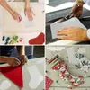 Christmas Decorations Stocking Sewing Template DIY Patchwork 8/12/15 Inch Xmas Pattern Ruler Pendants Carfts For Gifts Decor