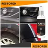 Care Products Car Interior Renovated Coating Paste Plastic Parts Retreading Agent Wax Instrument Dashboard Reducing 30Ml/50Ml1 Drop De Dhiva