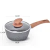 Pans Sauce Pan Butter Warmer Milk Pot Universal Coffee Kimchi Soup For Gas Stove Kitchen Breakfast Cooking RV Travel