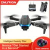 Stabilny lot Nowy quadcopter E99 Dronu UAV: ​​Dual HD kamery, auto przechwytywania zdjęć, premiera jednego kliknięcia, wykrywanie grawitacyjne, wysokość, idealne dla początkujących prezentów dla początkujących męskich