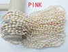 Choker The Last 19 Shares Pearl Necklace. 5-6MM Pink/purple/gray Freshwater Baroque Free Delivery 18 Inches