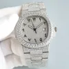 Diamond horloge automatische mechanische heren horloges 40 mm dames polshorloge saffier waterdichte montre de luxe