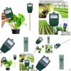 Ph-mètres en gros arrosage du sol humidimètre précision testeur de sol analyseur mesure pour plantes de jardin fleurs livraison directe O Dh1Hx