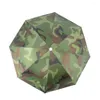 Bérets Arrivée Sport de plein air Motif de camouflage pour la pêche Randonnée Camping Bandeau élastique Chapeau Cap Nylon Parapluie Soleil Pluie