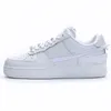 Tränare aforces Low One 1 Plate-Forme 1s Off Running Shoes White Black Skeleton Wolf Gray Hare Space Jam Män Kvinnor Walking Leather Dhgate Runner Size EUR36-45